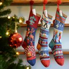 Hand Knitted Christmas Stockings